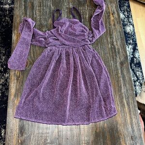 NWT Taylor Swift Inspired Purple Kids Formal Dress